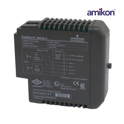 EMERSON KJ3242X1-BA1 VE4017P0 12P2471X042 โมดูล Fieldbus H1, ซีรีส์ 2