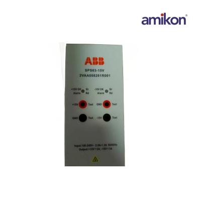 ABB 2VAA008281R001 โมดูลพาวเวอร์ซัพพลาย