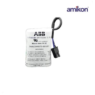 ABB IRB1200 3HAC044075-001 ชุดแบตเตอรี่