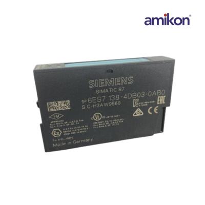 ซีเมนส์ 6ES7138-4DB03-0AB0 โมดูลอิเล็กทรอนิกส์ SIMATIC DP