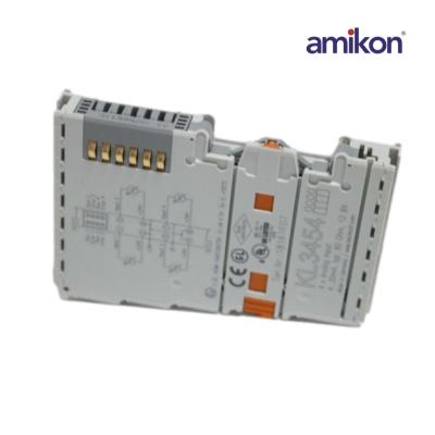 WAGO KL3454 โมดูลอินพุตอนาล็อก 4 ช่อง