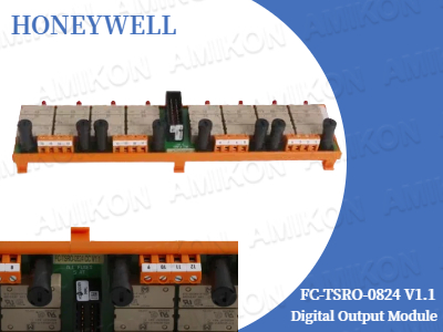โมดูลเอาต์พุตดิจิทัล Honeywell FC-TSRO-0824 V1.1: การควบคุมขั้นสูงสำหรับระบบอัตโนมัติทางอุตสาหกรรม
