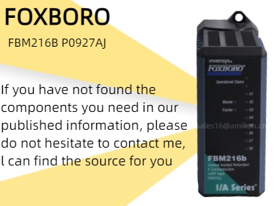 ทำความเข้าใจ FBM216B P0927AJ: โมดูลอินพุตการสื่อสาร HART สำรองสำหรับการใช้งานในอุตสาหกรรมขั้นสูง