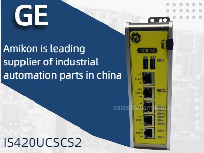 GE IS420UCSCS2 โมดูลคอนโทรลเลอร์: การควบคุมความแม่นยำสำหรับระบบอุตสาหกรรม