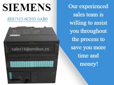 ค้นพบ CPU ขนาดกะทัดรัด 6ES7313-6CF03-0AB0 ของ Siemens: การควบคุมประสิทธิภาพสูงสำหรับระบบอัตโนมัติทางอุตสาหกรรม