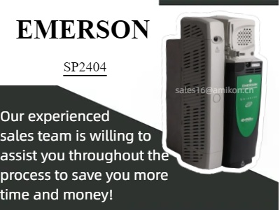 Emerson SP2404 AC Drive: ปลดปล่อยความแม่นยำและประสิทธิภาพในการควบคุมมอเตอร์อุตสาหกรรม